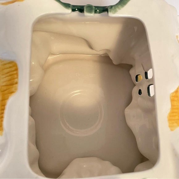 Disney FTD minnie & mickey santa's workshop christmas ceramic planter 2000 - Picture 6 of 11